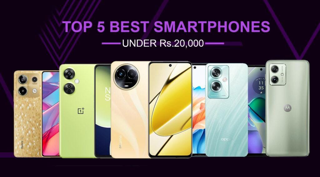 BEST 5G PHONES UNDER ₹20,000
