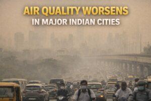 Air Quality Worsens in Major Indian Cities