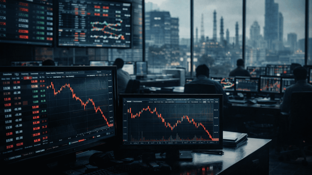 RIL Market Value Fall