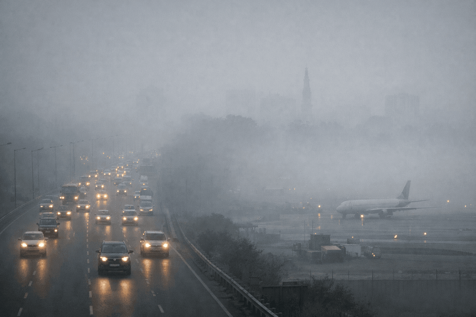 Indian Winter Fog Crisis