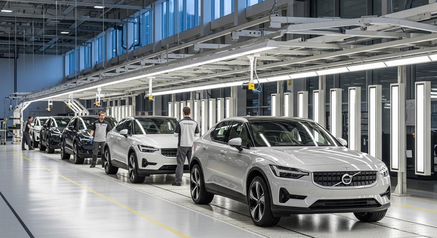 Volvo Q4 profit slide