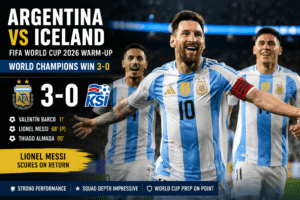 Argentina vs Iceland