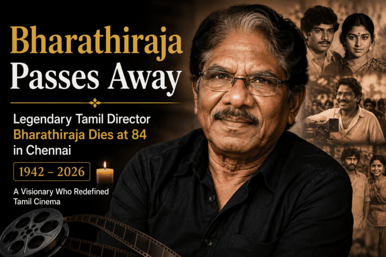 Bharathiraja passes away