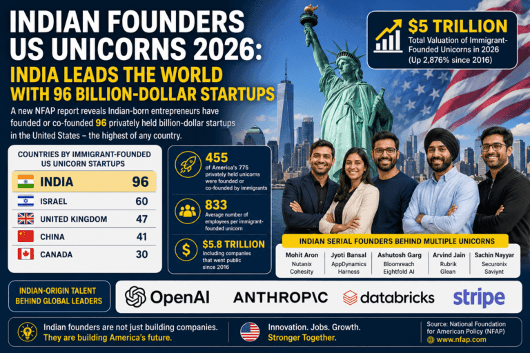 Indian founders US unicorns 2026