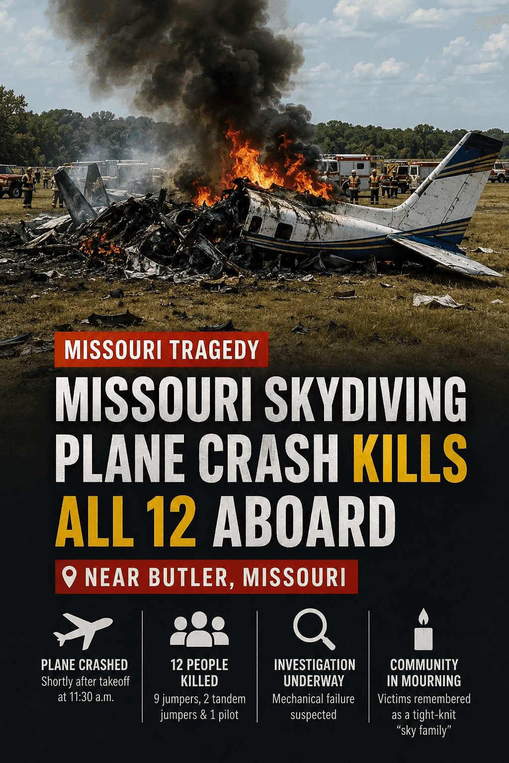 Missouri Skydiving Plane Crash