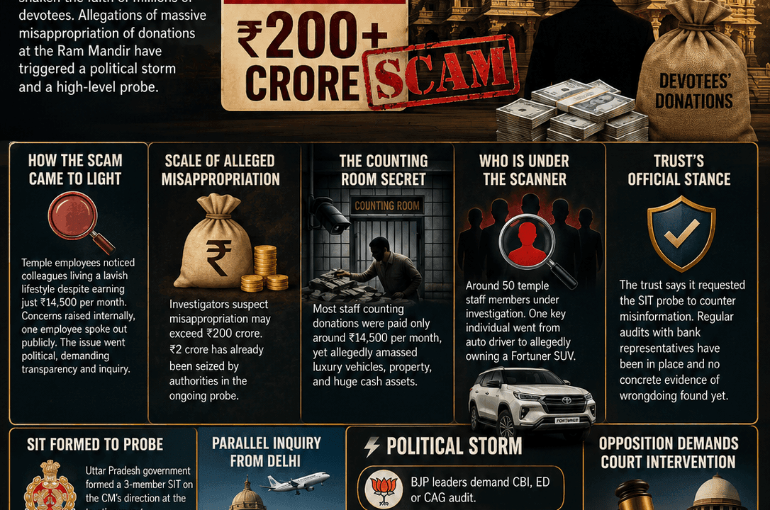 Ram Mandir Donation Scam