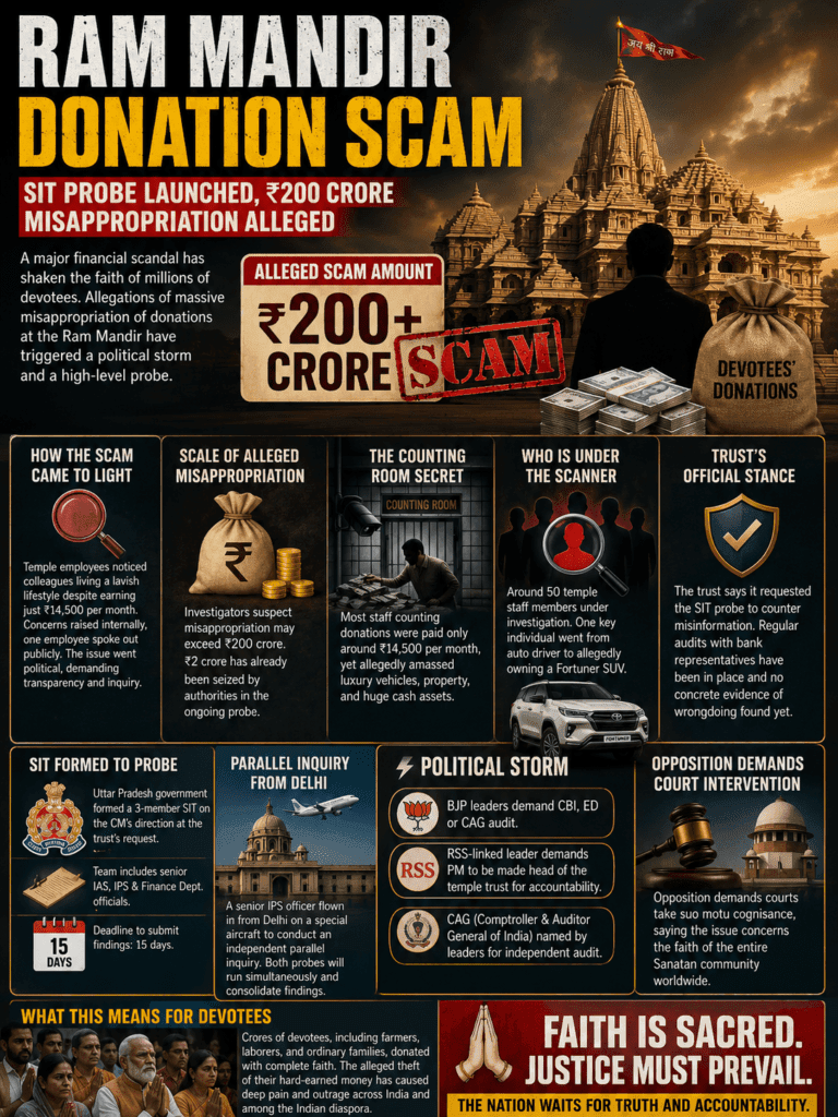 Ram Mandir Donation Scam