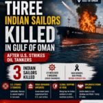 Three Indian sailors killed in Gulf of Oman