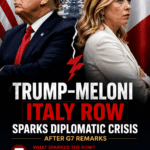 Trump Meloni Italy
