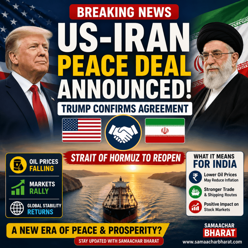 US-Iran Peace Deal Announced Trump Confirms Agreement